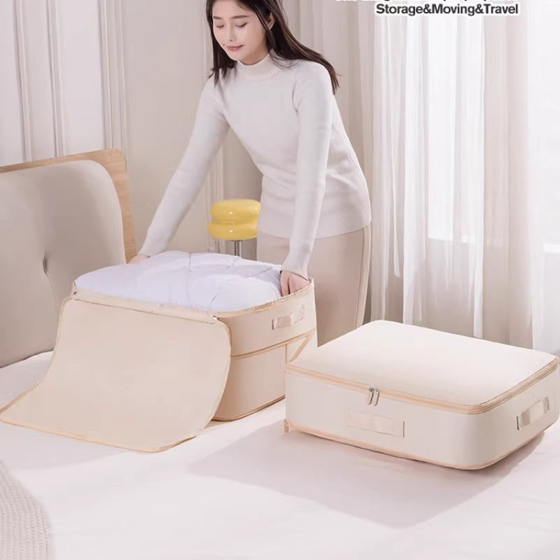 Quilt Storage Bag Moving Compression Bag Wardrobe Down Jacket Quilt Clothing Bag Organizer Large Capacity