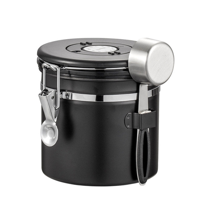 Food Coffee Bean Preservation Tank One-way Exhaust Milk Powder Tank Tea Tank Dried Fruit Coffee Bean Powder Tank Kawashima House Same