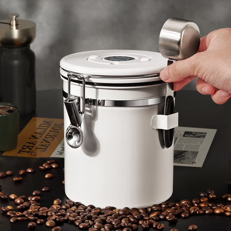 Food Coffee Bean Preservation Tank One-way Exhaust Milk Powder Tank Tea Tank Dried Fruit Coffee Bean Powder Tank Kawashima House Same