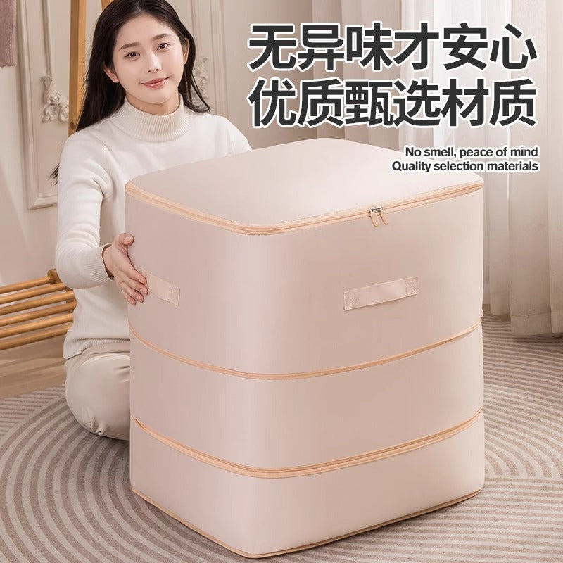 Quilt Storage Bag Moving Compression Bag Wardrobe Down Jacket Quilt Clothing Bag Organizer Large Capacity