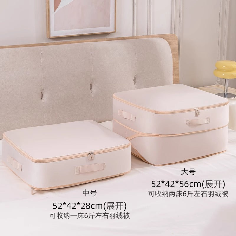 Quilt Storage Bag Moving Compression Bag Wardrobe Down Jacket Quilt Clothing Bag Organizer Large Capacity